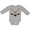 AC-Heather Grey, variant on Inktastic Sports Hockey Sticks Boys or Girls Long Sleeve Baby Bodysuit