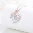 thumbnail image 3 of Collar de plata de ley 925 JUSTKIDSTOY para 15 cumpleaños, 3 of 7