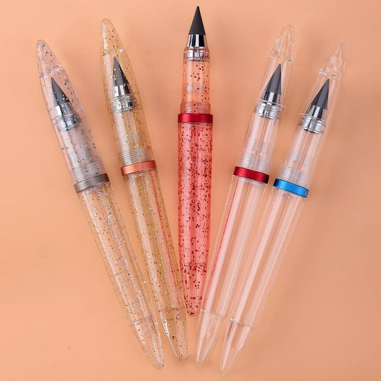 New Slim Thin Metal Customization Inkless Eternal Infinity Pencil