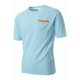 thumbnail image 3 of Tops para hombre, blusas y camisas de manga corta con cuello redondo para hombre, blusas versátiles de moda para hombre, de color liso, con bolsillos, de manga corta y cuello redondo, abrigo de poliés, 3 of 7