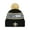 Black, variant on Men's New Era Black New Orleans Saints Striped Cuffed Knit Hat with Pom