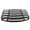 Matte Black, variant on Ikon Motorsports Rear Window Louver Compatible With 2020-2024 Tesla Model Y, Carbon Fiber Print ABS Plastic IKON Style Wind Shield Sun Shade Cover Vent 2PC