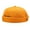 Yellow, variant on Hats for Women and Men Casual Brimless Solid Color Sailor Mechanic Caps