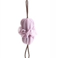 thumbnail image 1 of Toalla de baño con flores para tirar hacia atrás, Bola de baño para adultos, Toalla de baño exfoliante, tira trasera de baño de burbujas, Bola de flores para baño de burbujas, 1 of 5