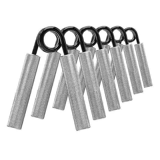 6pcs 100lb - 350lbs Hand Grip Strengthener Fitness Hand Grip Set,carbon Steel No Slip Heavy-duty Gr Tw