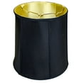 thumbnail image 1 of 10x12x12 Black Shantung Fabric  Lamp Shade, 1 of 4
