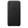 thumbnail image 2 of Etui en cuir Apple à utiliser avec iPhone X, noir (MQTD2ZM / A), 2 of 3