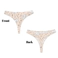 thumbnail image 3 of Fotbe Cute Rabbit Tanga Sin Costuras para Mujer con Estampado – Panties Invisibles, Transpirables y Cómodos para Uso Diario-Small, 3 of 6