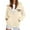 Beige, variant on Womens Fleece-Lined Full Zip Hoodies With Hearts Print Long Sleeve Side Pockets Relaxed Fit Casual Date Daily Romantic Cozy Outerwear
