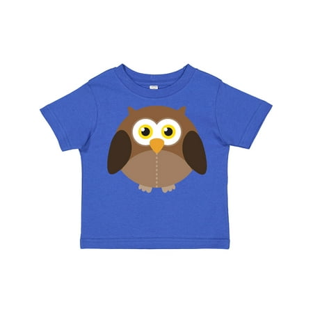 

Inktastic Owl Fat Brown Gift Toddler Boy or Toddler Girl T-Shirt