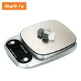 thumbnail image 3 of High-precision electronic scale, waterproof surface, 3kg/0.1g, portable kitchen scale, baking scale, 3 of 8