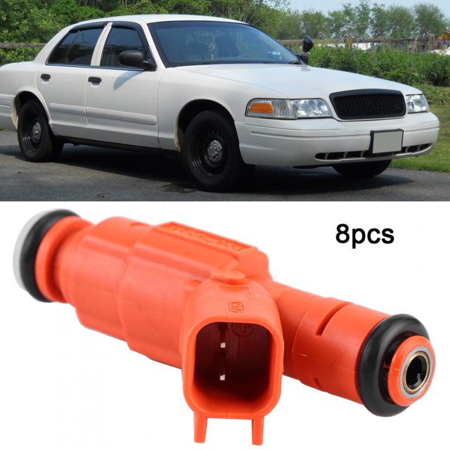 Boquilla 8 Boquillas de Inyector de Combustible 0280155917 de Repuesto para Crown Victoria 4.6L V8 ANGGREK