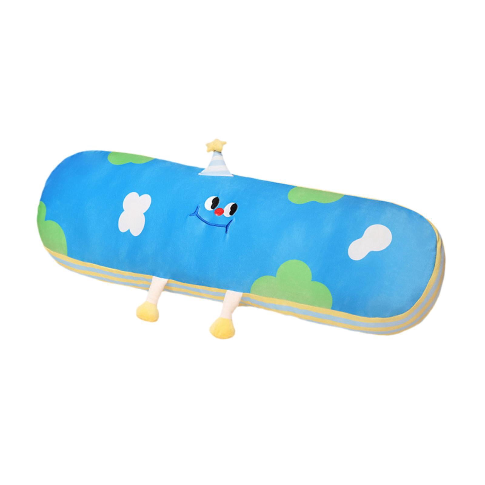 WLPZXP Throw Pillow Leg Hugging Cushion Home Decoration Soft Long Body Pillow for Girls Blue