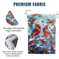 thumbnail image 3 of Banner DZGlobal Bandera de invierno con forma de cardenales, 71 x 102 cm, doble cara, 3 of 7
