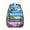Blue, variant on Hawaii Tropical Wind Palm Leaves Backpack: Ideal for Students, Durable Lightweight Laptop Daypack with Padded Sleeve, Large Capacity, Perfect Gift for Campus Commute