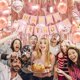 thumbnail image 3 of Juego de fiesta de cumpleaños con globos oro rosa con globos oro rosa, una pancarta y cortinas de papel de aluminio, es la decoración perfecta para fiestas de cumpleaños y de mayoría de edad, 3 of 3