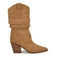 thumbnail image 2 of Nine West Womens Kadon Suede Slouchy Mid-Calf Boots, 2 of 4