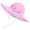 Pink, variant on Tosmy Kids Sun Hats With Upf 50 Outdoor Adjustable Toddler Wide Brim Bucket Hats For Kids Funny For 2-4 Years
