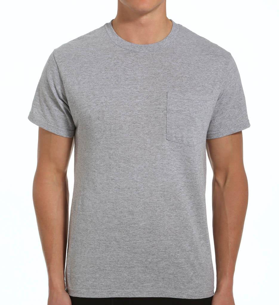 Fruit of the Loom Big Men's Multipack Pocket Tees, 4-Pack