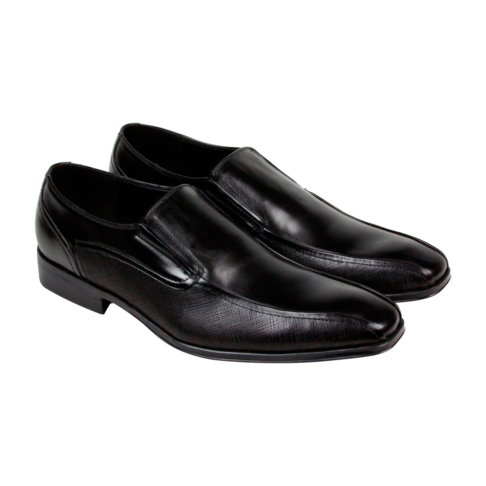 Kenneth Cole Reaction - Kenneth Cole Other Half Mens Black Leather ...