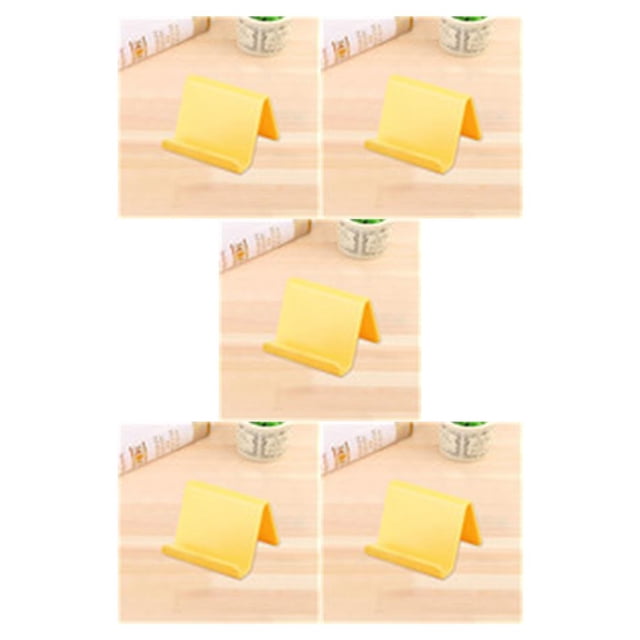 pitrice Candy Color Desk Mount Stand Base Cute Lightweight Cellphone Holder Adjustable Bracket Home Supplies itchen Accessories Sky Blue 1pcs 5Set
