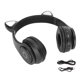 thumbnail image 2 of Auriculares inalámbricos con orejas de gato, de sonido de graves, auriculares Ajustables para niños, conuces liderados, diseño plegable, para niños para niños, 2 of 7