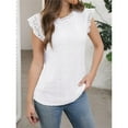 thumbnail image 4 of Blusa de Encaje con Cuello Alto para Mujer M, 4 of 7