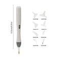thumbnail image 3 of WIZUTIZ USB Powered Rechargeable Lighted Diamond Art Drill Pen Supplied with Replacement Tips Practical Accessory for Household DIY Rhinestone Painting Hobby Work, 3 of 6