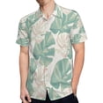 thumbnail image 4 of High Quality Hawaiian Shirts for Men Short Sleeve Aloha Beach Shirt Floral Summer Casual Button Down Shirts Blouses JV6UI8, 4 of 7