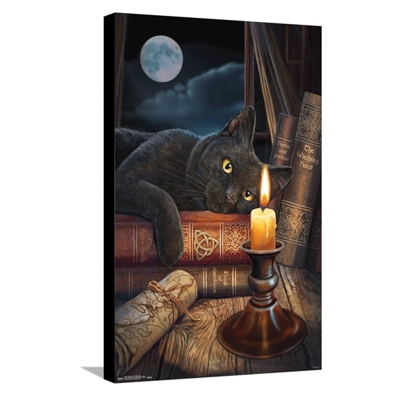 Lisa Parker - The Witching Hour Canvas Wall Poster, 14.725" x 22.375"