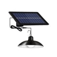 thumbnail image 1 of Ounissouiy Lámpara de araña de 4800mAH, luz LED Solar de doble cabezal con Control remoto, bombilla de pantalla Retro, lámpara impermeable, luz Iluminación y accesorios No.03, 1 of 6