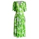 thumbnail image 3 of WILLBEST Maxi Vestidos de Mujer Vestido Largo Informal de Verano con Estampado de Flores y Cuello En V para Mujer, Vestido Diario con Bolsillos Laterales y Botones Extra Grande, 3 of 3