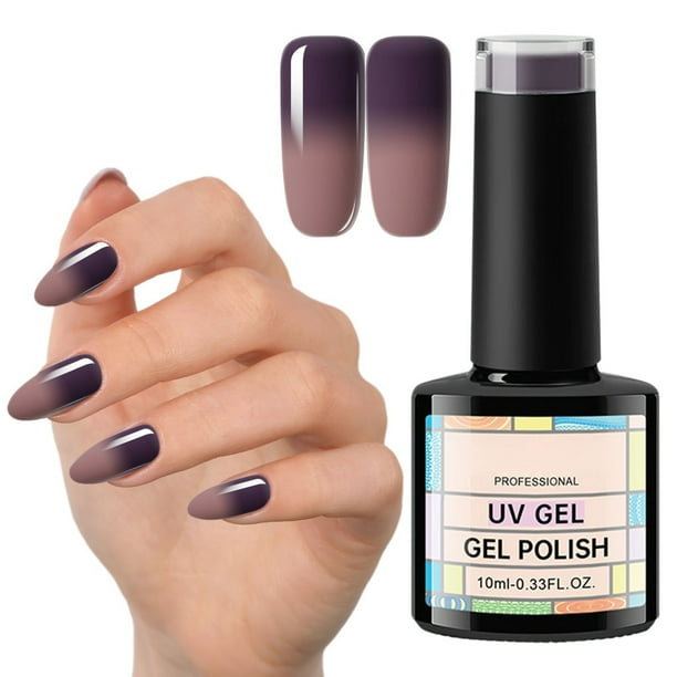 Color Changing Gel Nail Polish 30 Colors Temperature Regulating Summer Nail Gel Kit Pink Glitter Blue Change Soak Nail Long Lasting Nail Diy Gift For Women 10ml Color Changing Gel Nail Polish 30 Colors Temperature Regulating Summer Nail Gel Kit Pink Glitter Blue Change Soak Nail Long Lasting Nail Diy Gift For Women 10ml