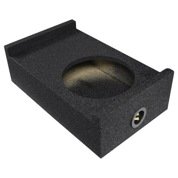 Single 10 in. Universal Downfire or Behind the Seat Emplty Enclosure