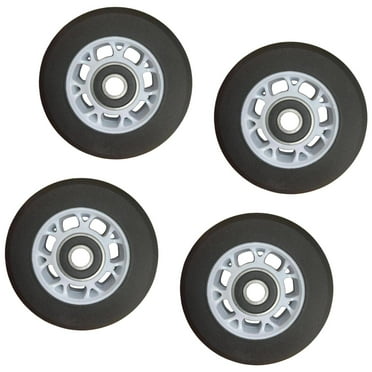 Dualoai 4Pcs Pilates Reformer Wheels Multipurpose Wear Resistant Replacement for Pilates
