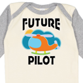 thumbnail image 4 of Inktastic Future Pilot Helicopter Boys or Girls Long Sleeve Baby Bodysuit, 4 of 5