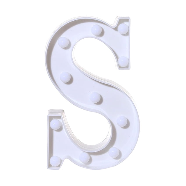 Led Letters Lights Alphabet Remote Control Alphabet Letter Lights Led Light Up White Plastic Letters Standin Led Lights Remote Control Remote Control Led Lights Light Up Letters for Party