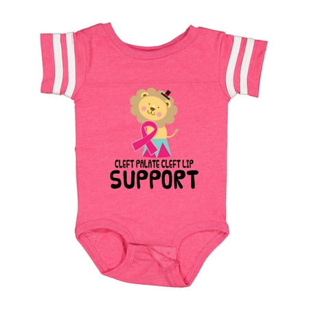 

Inktastic Cleft Palate Cleft Lip Support Lion Gift Baby Boy or Baby Girl Bodysuit