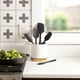 thumbnail image 2 of Paquete de 6 utensilios de cocina de silicona para cocina, espátula antiadherente, color negro Namotu HQ-113, 2 of 5