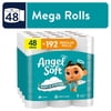 Angel Soft 2-Ply Toilet Paper, 48 Mega Rolls, 320 Sheets per Roll