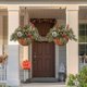 thumbnail image 5 of Pre-lit Artificial Christmas Hanging Flower Basket LED Lights Holiday Home Decor, 5 of 5