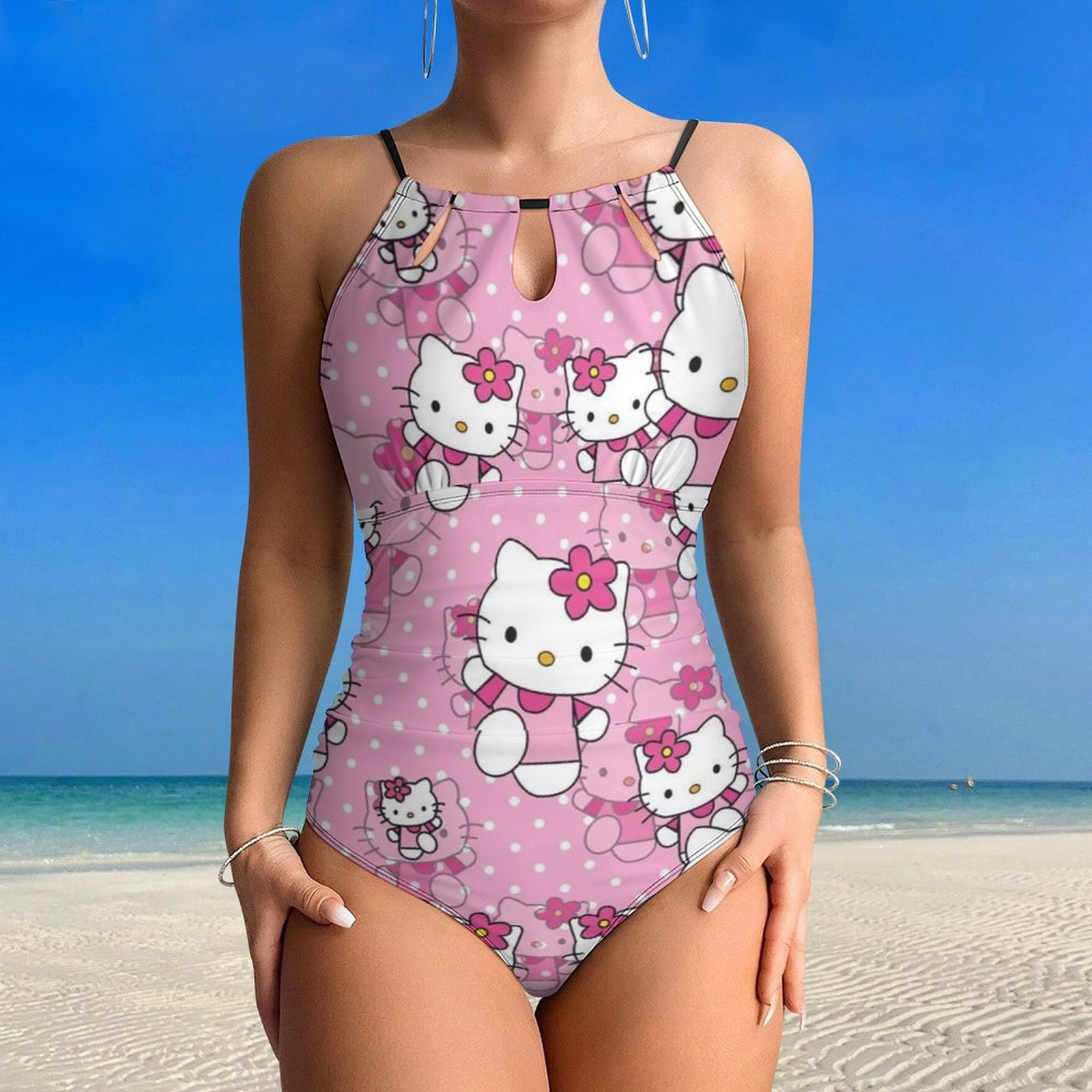 null. キャミ・バルーンショーツSWIM　SET セール】キャミ・バルーンショーツSWIM SET（水着）｜null