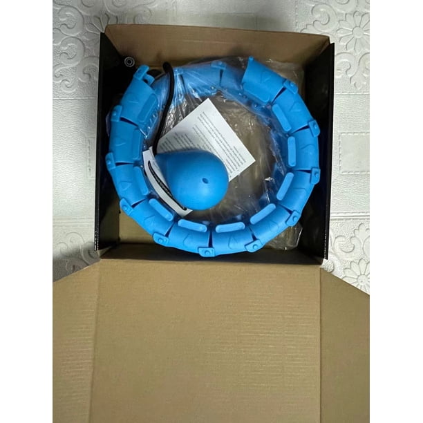 Aro para fortalecer el abdomen Hula Hoop inteligente para personas perezosas, Fitness con pesas en la cintura, Hula Hoop de sincronización para hombres y mujeres