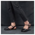 thumbnail image 2 of Sandalia Dansko Rowan para Mujer con Plantilla de Corcho y Espuma Viscoelástica Negra, 2 of 8