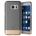 thumbnail image 2 of Samsung Galaxy S7 EDGE Case, Encased (SlimShield Series) Ultra Thin Hybrid Cover (Gray), 2 of 6