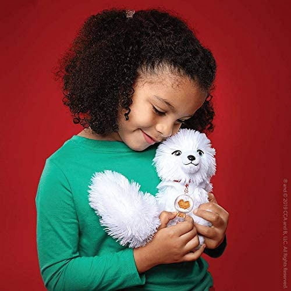 The Elf on the Shelf Arctic Fox Tradition Set 12" Plushee Pal Light Girl Elf Snuggler