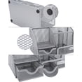 thumbnail image 3 of EasyPAG Mesh Desk Organizer with Drawer Cute Multi-functional Desktop Pencil Holder, Silver, 3 of 5