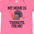 thumbnail image 4 of Inktastic Thanksgiving Mimi Thankful for Me Turkey Boys or Girls Baby Bodysuit, 4 of 5