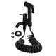 thumbnail image 3 of Rociador De Bidé, Rociador De Bidé Para Inodoro, Rociador De Bidé De Mano De Aleación Negra Resistente Y Duradero Para Accesorios De Baño Para El Hogar ANGGREK Toilet Supplies, 3 of 8