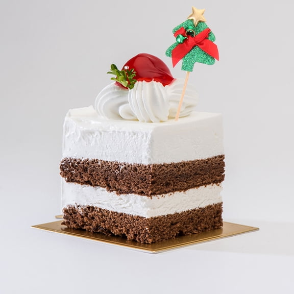 WHAMVOX 16 Pcs Cake Decoration Insert Christmas Decorations Birthday Candle